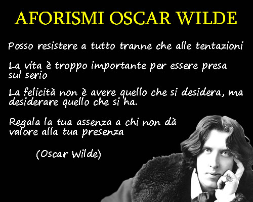 Frasi Di Natale Oscar Wilde.Aforismi Oscar Wilde Immagine Aforismi Oscar Wilde