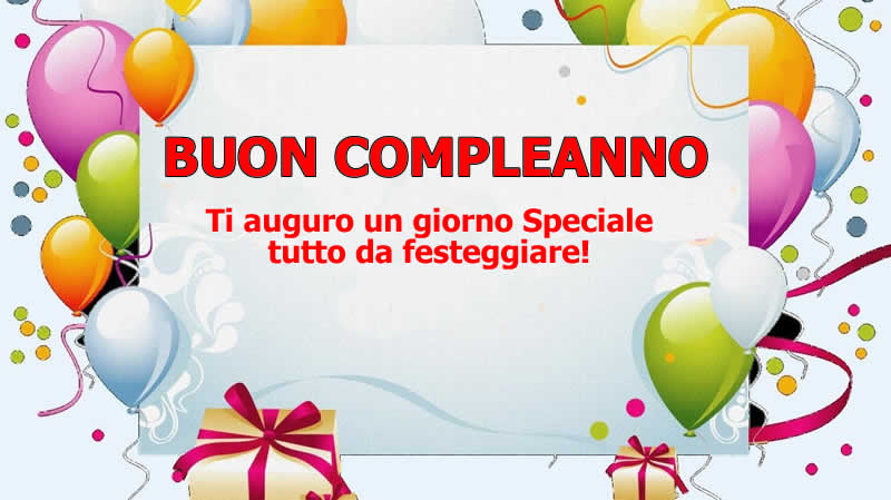 FRASI DI COMPLEANNO